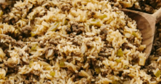 Hoe maak je een eenvoudig recept voor vuile rijst?
